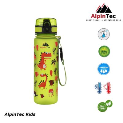 Παγούρι Alpin tec Kids Dino Πράσινο 500ml