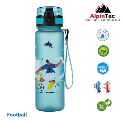 Παγούρι Alpin tec Kids Football Glow Blue 500ml