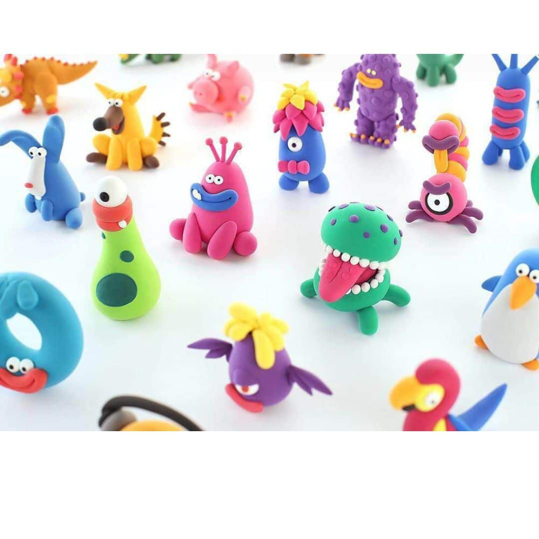Hey Clay Monsters Πολύχρωμος πηλός - Image 3