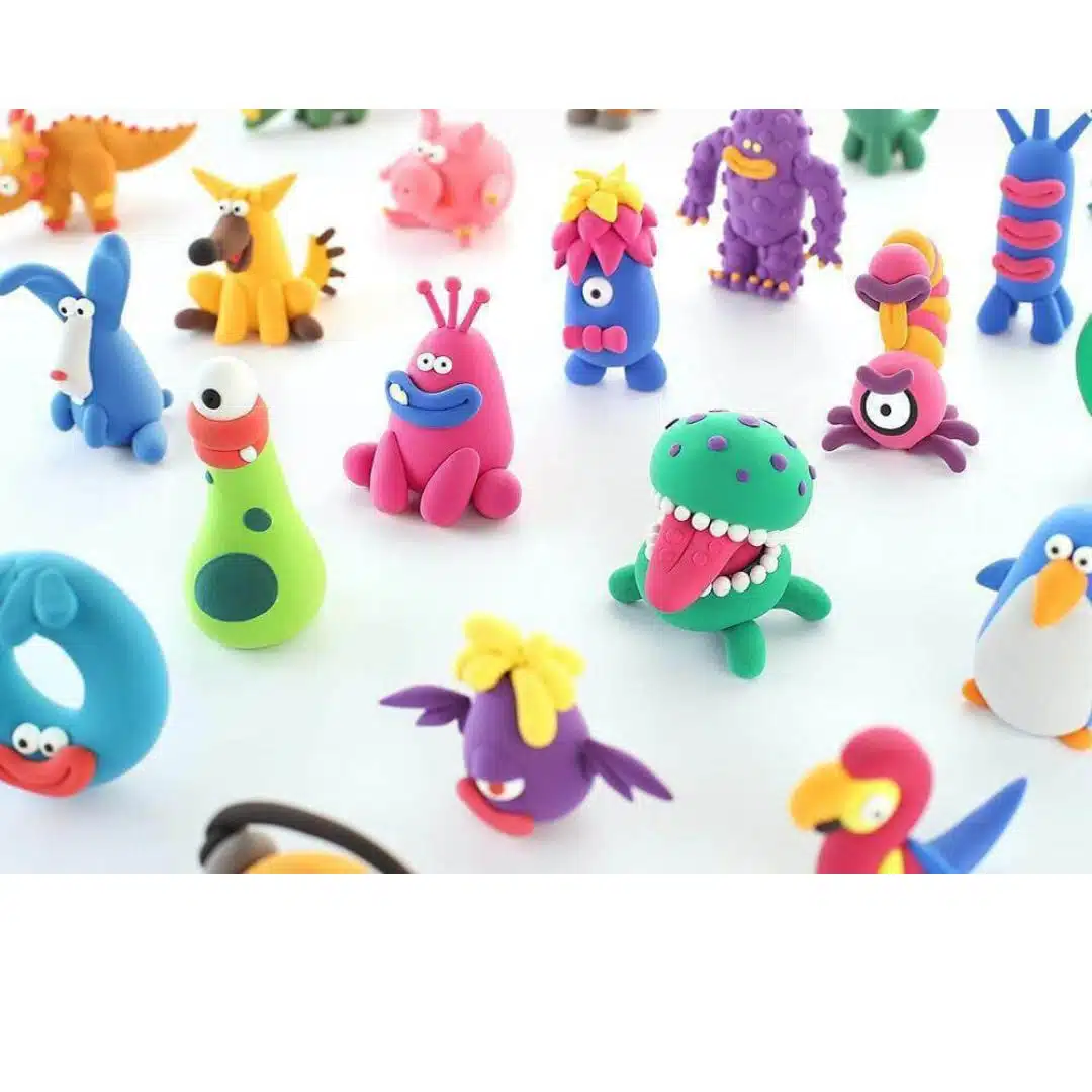 Hey Clay Monsters Πολύχρωμος πηλός - Image 3